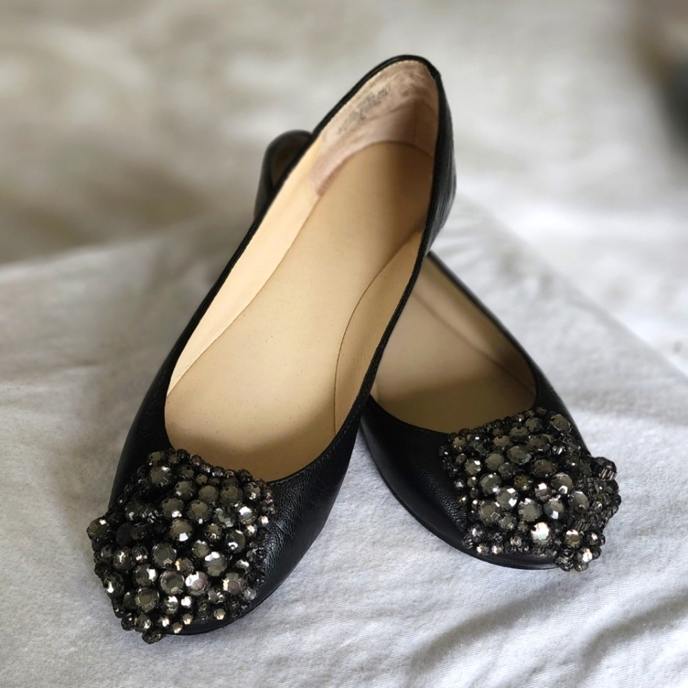 Nine West leather flats